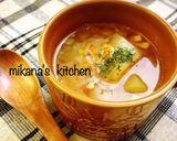 冬瓜☆お豆腐☆わかめのトロトロかきたま汁作り方4写真