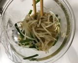 レンチン★ニラともやしの卵とじ作り方3写真