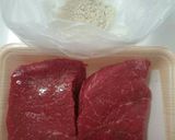 牛モモ ステーキ お肉 柔らか作り方2写真