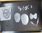 仮面ライダージオウキャラ弁☆作り方1写真