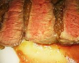 牛モモ ステーキ お肉 柔らか作り方6写真