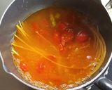 アスパラのミネストローネパスタ作り方4写真