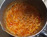 アスパラのミネストローネパスタ作り方7写真