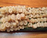 簡単絶品・豚皮の串焼き作り方2写真