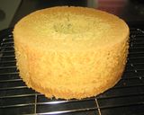 ♪抹茶シフォン♪作り方14写真