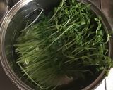 豆苗とササミの梅おかか和え作り方4写真
