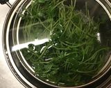 豆苗とササミの梅おかか和え作り方5写真