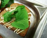 生ハム、ブルーチーズのオープンサンド作り方2写真