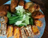 貴女風味で茄子と南京挟み揚げ❤ゆりさん風作り方11写真
