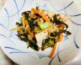 切り干し大根のごま炒り煮作り方6写真