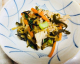 切り干し大根のごま炒り煮作り方6写真