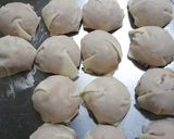 簡単！ジューシー☆真ん丸舞茸タコ焼売作り方3写真