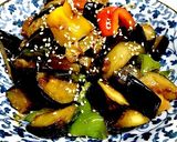 簡単!美味!茄子とピーマンの油味噌炒め作り方4写真