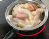 鶏手羽先のオイスターソース煮作り方4写真