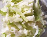 ゴーヤ入り野菜たっぷり塩焼きそば作り方1写真