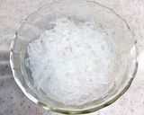 春雨入り★簡単中華スープ作り方1写真