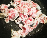 豚バラとズッキーニ舞茸の和風炒め＊作り方2写真