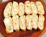 絶品♡ツナとねぎ入りの卵焼き作り方3写真