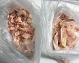 鶏なんこつとニンニクの芽のペペロン炒め作り方4写真