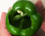セルフで食べよう☆ピーマンカップ作り方3写真
