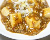 花椒と焦がし唐辛子の本格麻婆豆腐作り方12写真