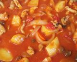 ゴロッと野菜のトマト煮込み作り方8写真