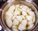 冬瓜と鶏ひき肉のあんかけ煮物作り方2写真