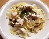 ☆梅と大葉のささみパスタ！冷製でも♪作り方6写真