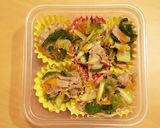 お弁当に冷凍作り置き＊豚肉ピリ辛ゴマ炒め作り方4写真