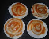 フライパンで作る 余った餃子の皮ピザ作り方2写真