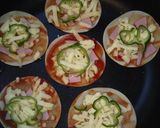 フライパンで作る 余った餃子の皮ピザ作り方3写真