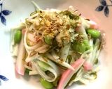 簡単！めかぶと長芋の和え物作り方4写真