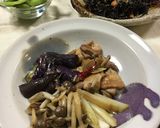 ナスと鶏もも肉の生姜煮作り方7写真