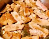 甘辛豚トロにんにく丼作り方3写真
