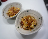 お酒のお供に☆茗荷と油揚げの和え物作り方12写真