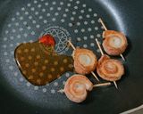 お弁当に！グルグルちくわの照焼き作り方4写真