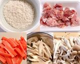 鶏肉の炊き込みご飯♪作り方1写真