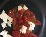 クリームチーズとトマトのスクランブル作り方5写真