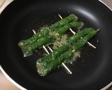 辛っ！旨〜♡青唐辛子の大葉味噌焼き作り方5写真