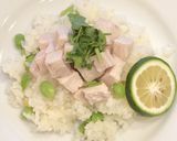 塩レモンチキンの☆サッパリ混ぜご飯作り方4写真