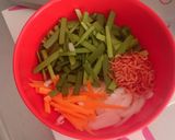 作り方で食感を分ける！『甲乙チヂミ』作り方1写真