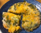 余った冷凍餃子で！潰して焼くカリもちチヂミ作り方8写真