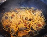秋刀魚とドライトマト☆パスタ作り方8写真