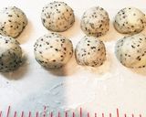 黒ごまカマンベールチーズパン作り方3写真