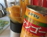 缶詰で♪簡単フルーツシロップ作り方1写真