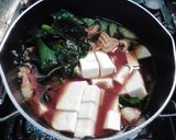 豆腐とわかめと油揚げの味噌汁作り方3写真