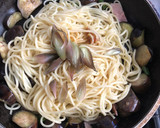 柚子胡椒とかんずりの和風スパゲティ作り方8写真