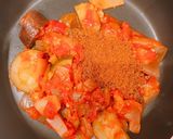 簡単ラタトゥイユリメイク♡夏野菜のカレー作り方1写真