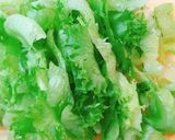 レタスがシャキシャキ☆鮭チャーハン作り方2写真