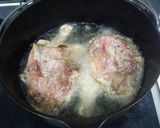 ダッチオーブンで鶏の半身揚げ作り方5写真